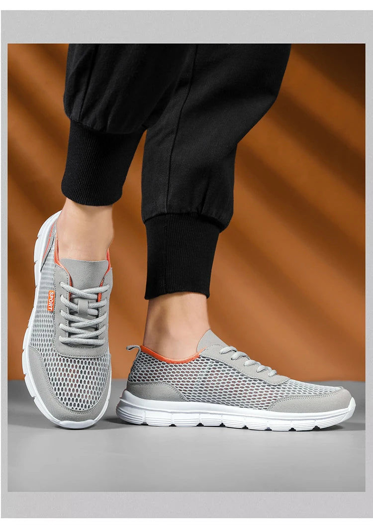 Men Aqua Shoes Outdoor Breathable Beach Shoes Lightweight Quick-Drying Wading Shoes Sport Water Camping Sneakers Shoes