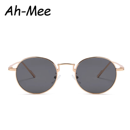 Fashion Round Vintage Sunglasses Women Men Gradient Sun Glasses For Female Retro Alloy Eyeglasses Gafas De Sol Shades