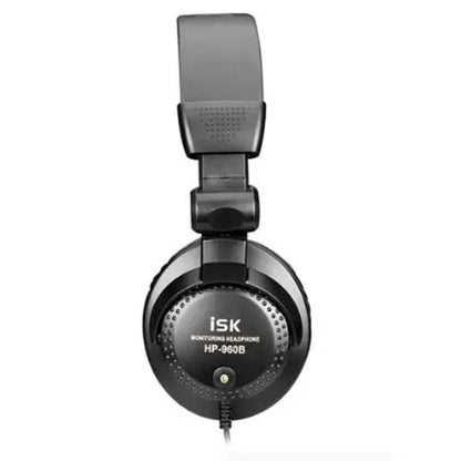 New ISK HP-960B Headband Headphone Studio Monitor Dynamic Stereo DJ Headphones HD Headset Noise Isolating Earphone