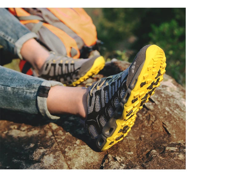 MIXIDELAI New Summer Men Sneakers Fashion Spring Outdoor Shoes Men Casual Men's Shoes Comfortable Mesh Shoes For Men Size 39-46