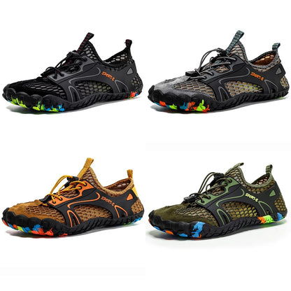 MAIJION Professional Aqua Shoes for Men Non-Slip Water Shoes Trekking Upstream Quick-Dry Beach Lightweight Water Sports Sneakers