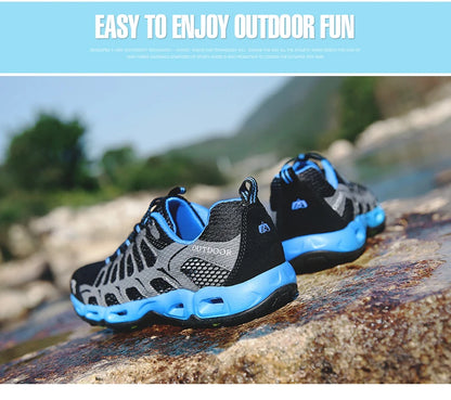 MIXIDELAI New Summer Men Sneakers Fashion Spring Outdoor Shoes Men Casual Men's Shoes Comfortable Mesh Shoes For Men Size 39-46