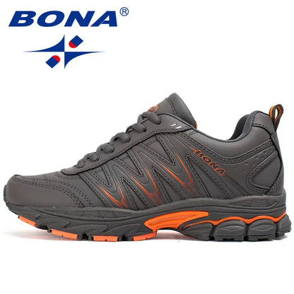 BONA New Hot Style Women Running Shoes Lace-Up Sport Shoes Outdoor Jogging Walking Athletic Shoes Comfortable Sneakers for Women