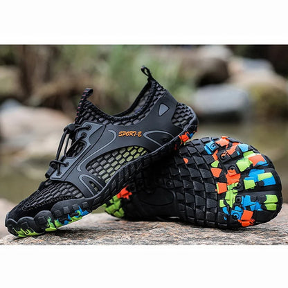 MAIJION Professional Aqua Shoes for Men Non-Slip Water Shoes Trekking Upstream Quick-Dry Beach Lightweight Water Sports Sneakers