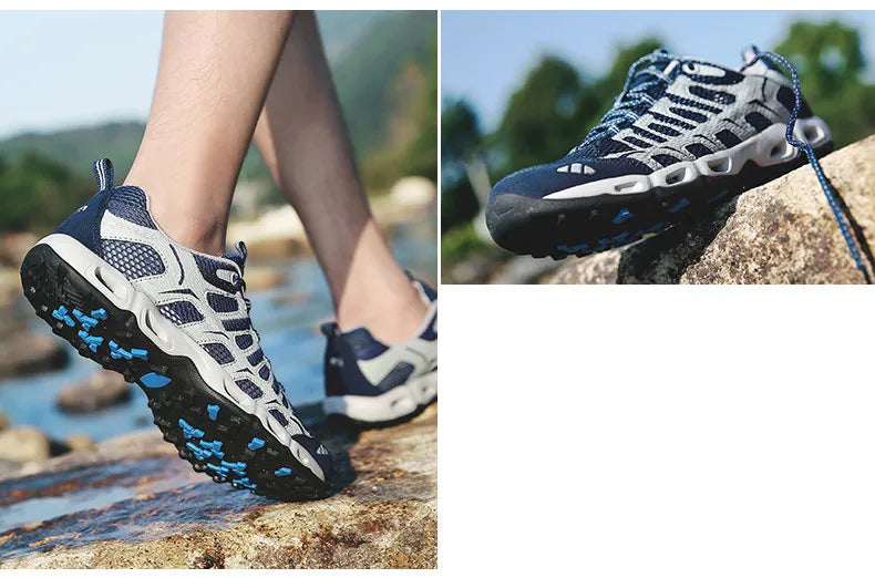 MIXIDELAI New Summer Men Sneakers Fashion Spring Outdoor Shoes Men Casual Men's Shoes Comfortable Mesh Shoes For Men Size 39-46