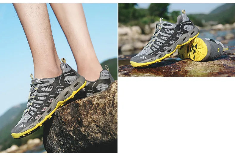 MIXIDELAI New Summer Men Sneakers Fashion Spring Outdoor Shoes Men Casual Men's Shoes Comfortable Mesh Shoes For Men Size 39-46