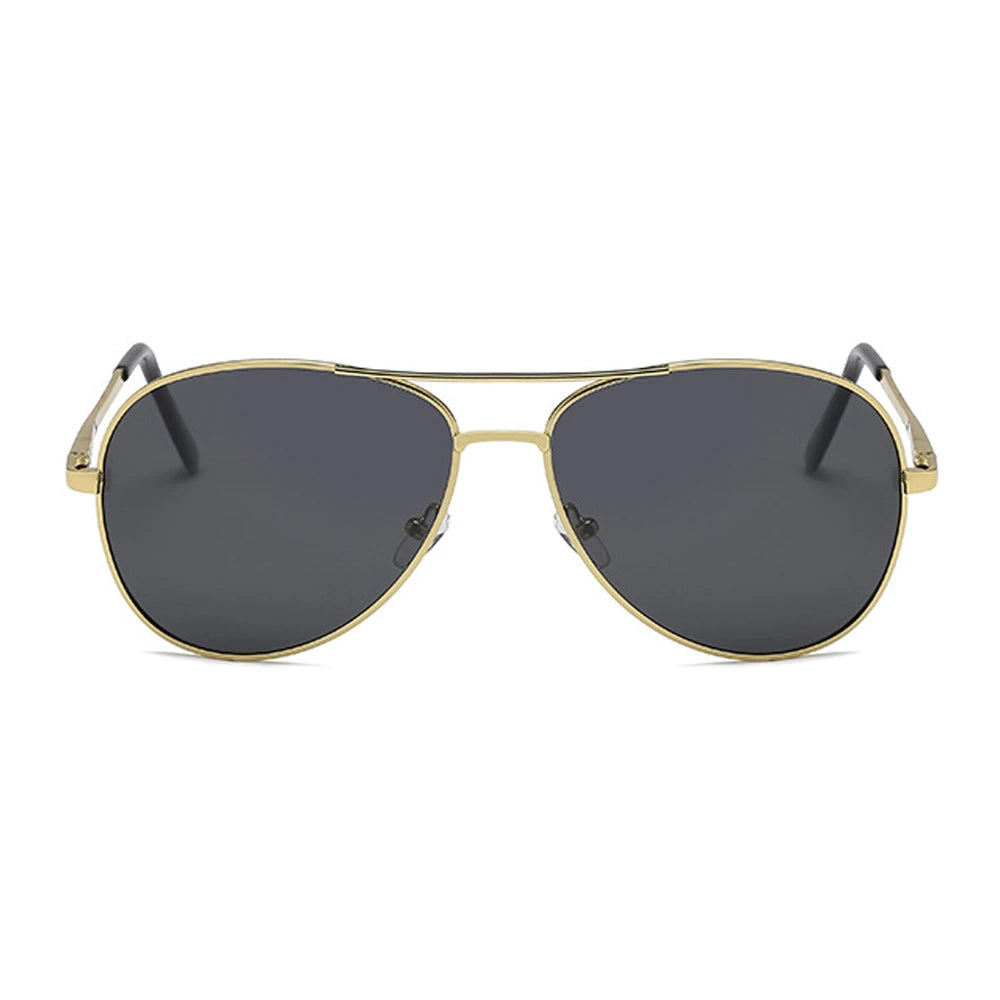 VIVIBEE Classic Men Aviation Polarized Metal Frame Sunglasses Black Women Pilot Style UV400 Sun Glasses 2026 Shades