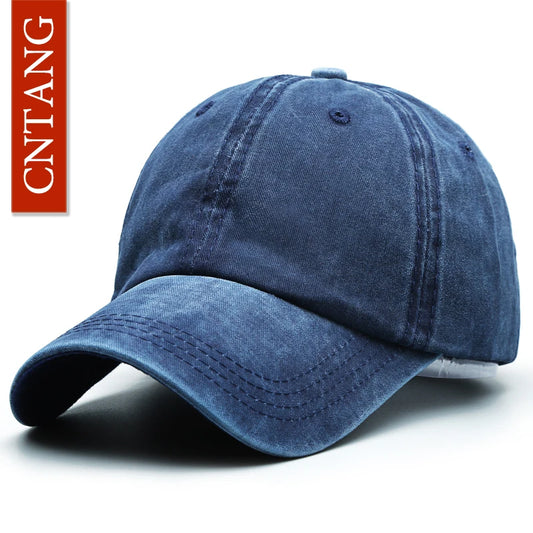 CNTANG Fashion Classic Casual Baseball Cap For Men Spring Summer Blank Caps Women Cotton Solid Snapback Brand Unisex Hats gorras