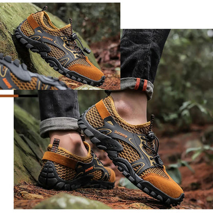 MAIJION Professional Aqua Shoes for Men Non-Slip Water Shoes Trekking Upstream Quick-Dry Beach Lightweight Water Sports Sneakers