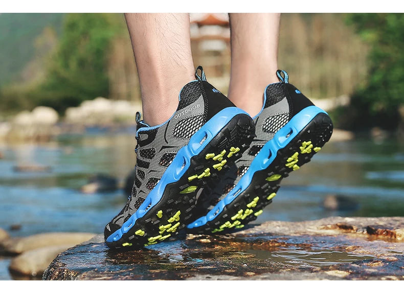 MIXIDELAI New Summer Men Sneakers Fashion Spring Outdoor Shoes Men Casual Men's Shoes Comfortable Mesh Shoes For Men Size 39-46
