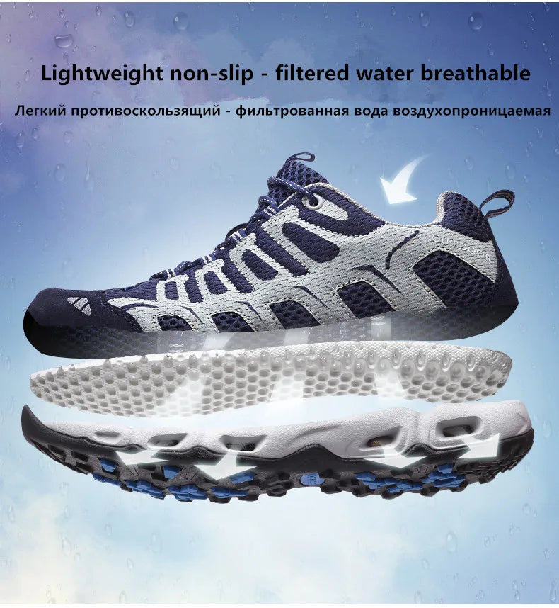 MIXIDELAI New Summer Men Sneakers Fashion Spring Outdoor Shoes Men Casual Men's Shoes Comfortable Mesh Shoes For Men Size 39-46
