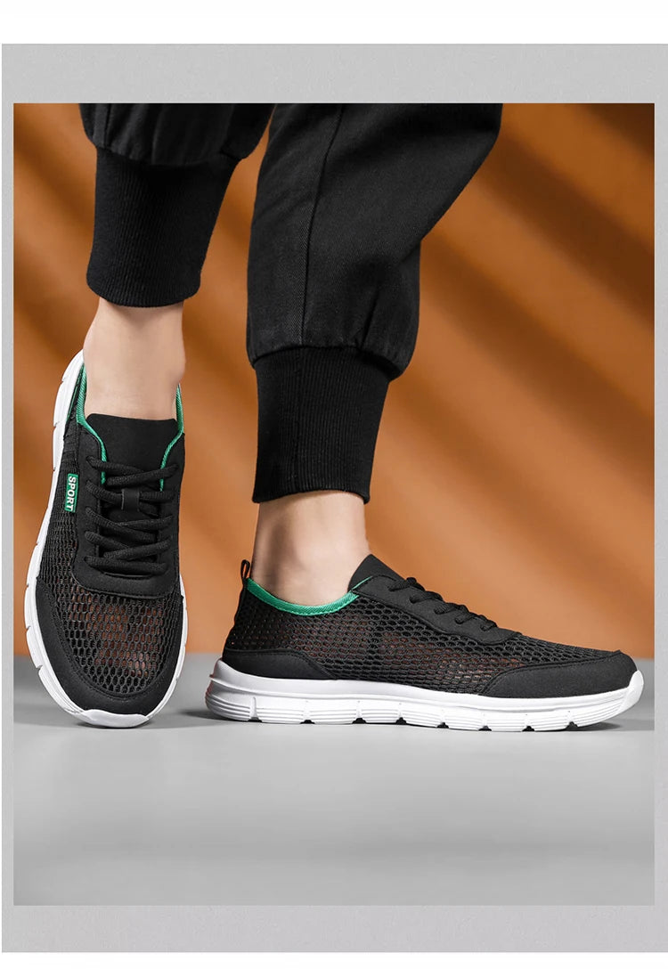 Men Aqua Shoes Outdoor Breathable Beach Shoes Lightweight Quick-Drying Wading Shoes Sport Water Camping Sneakers Shoes