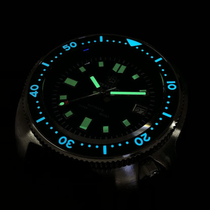 SD1970 New Arrival STEELDIVE Brand 20ATM Water Resistant Ceramic Bezel Insert Sapphire Glass NH35 Automatic Watch 6105 Turtle