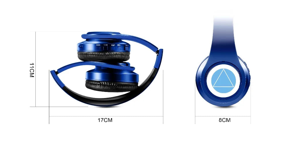 Auriculares anime over-ear Miku Nakano Sanjiu Bluetooth 5.0 – Headset gaming estéreo inalámbrico con graves profundos, micrófono y compatibilidad con tarjeta TF