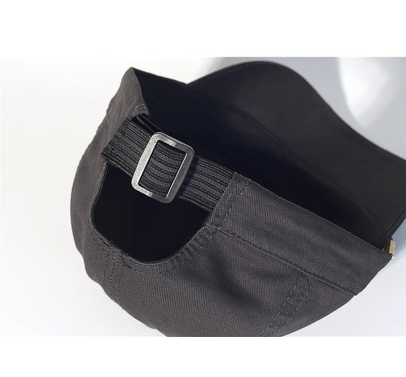 Baseballová čepice s krátkou krempou, bavlněná, pro muže i ženy, měkká, vintage, „dad hat“, nastavitelná, ve stylu trucker, nízkoprofilová čepice