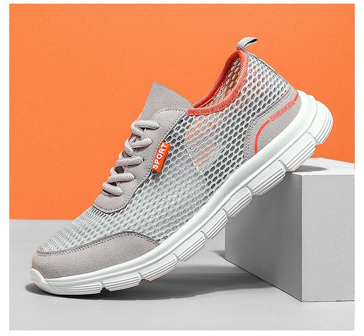 Men Aqua Shoes Outdoor Breathable Beach Shoes Lightweight Quick-Drying Wading Shoes Sport Water Camping Sneakers Shoes