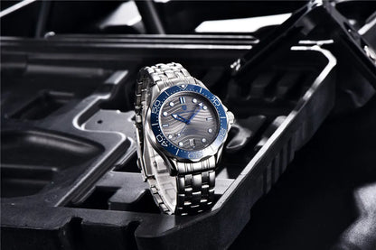 2026 New PAGANI DESIGN Wave Men Mechanical watch Luxury Automatic Watch for men NH35 Sapphire crystal Dive wristwatch clock man