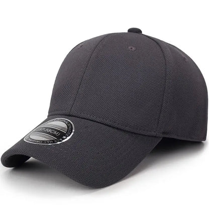 COKK Cappellino da baseball da uomo, cappellini snapback, cappellini da uomo su misura, cappellino chiuso a tesa intera, cappellini da donna, gorras, cappellino da uomo in stile trucker, casquette, per attività all'aperto, nero