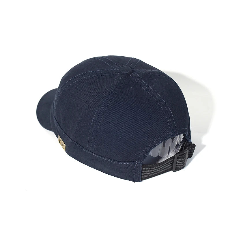 Baseballová čepice s krátkou krempou, bavlněná, pro muže i ženy, měkká, vintage, „dad hat“, nastavitelná, ve stylu trucker, nízkoprofilová čepice