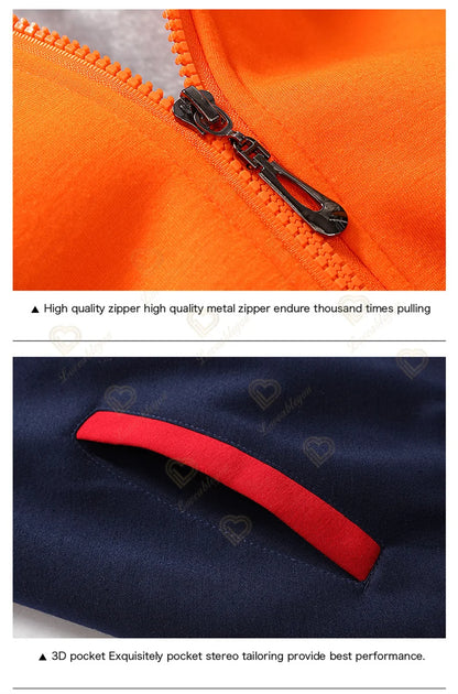 Winter Warm Fortnite Luminescent Hoodies Men Women Game Cosplay Sweatshirts Thick Fleece Zipper Couple Jacket & Coat