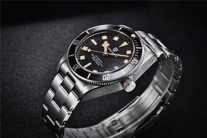 2026 New PAGANI DESIGN BB58 Luxury Automatic Mechanical Men Watch Sapphire Japan Movt Watch 316L All Steel Waterproof Man Watch