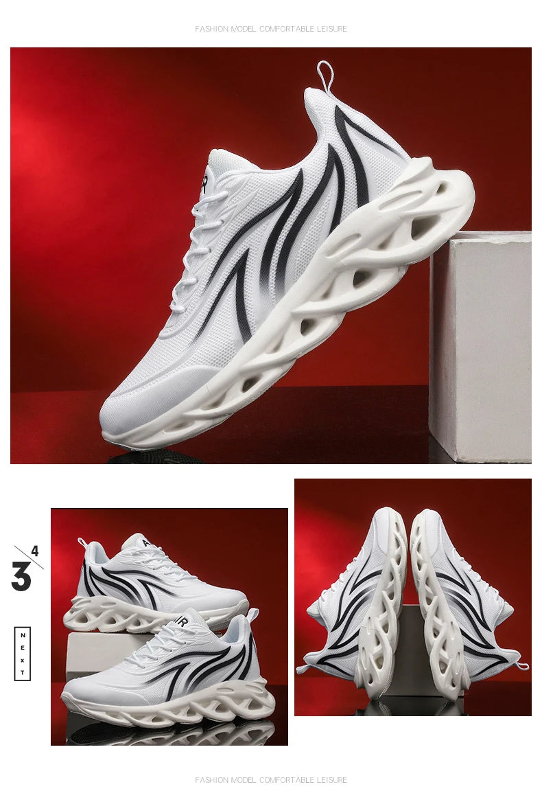Social Shoe Pánske sieťované priedušné pohodlné bežecké a turistické topánky Outdoorové pánske športové topánky Zapatos Hombre Najpredávanejšie