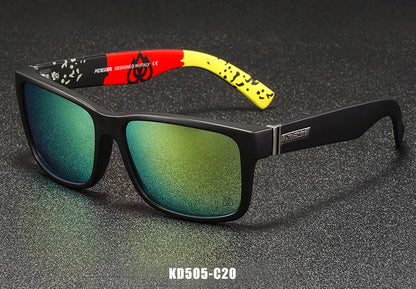 KDEAM Revamp Of Sport Men Sunglasses Polarized Shockingly Colors Sun Glasses Outdoor Driving Photochromic Sunglass With Box