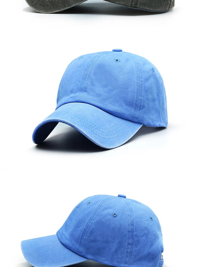 CNTANG Șapcă de baseball clasică și casual pentru bărbați, de primăvară-vară, șepci simple pentru femei, din bumbac, cu clapă rabatabilă, marcă unisex