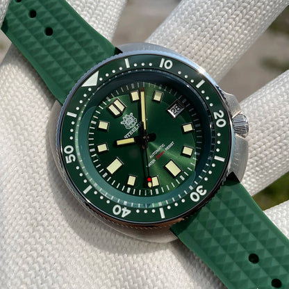 SD1970 New Arrival STEELDIVE Brand 20ATM Water Resistant Ceramic Bezel Insert Sapphire Glass NH35 Automatic Watch 6105 Turtle