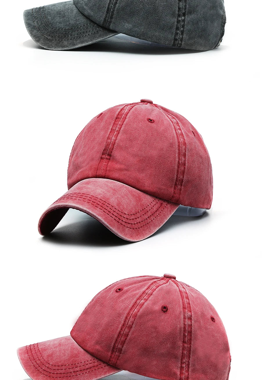 CNTANG Șapcă de baseball clasică și casual pentru bărbați, de primăvară-vară, șepci simple pentru femei, din bumbac, cu clapă rabatabilă, marcă unisex