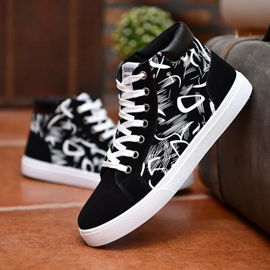 Men Casual Skateboarding Shoes High Top Sneakers Sports Shoes Men Outdoor Breathable Street Walking Shoes 48 Chaussure Homme 47