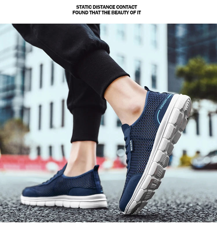 Men Aqua Shoes Outdoor Breathable Beach Shoes Lightweight Quick-Drying Wading Shoes Sport Water Camping Sneakers Shoes
