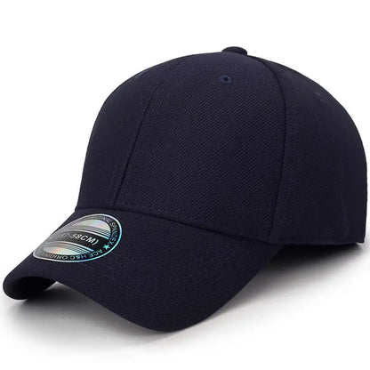 COKK Cappellino da baseball da uomo, cappellini snapback, cappellini da uomo su misura, cappellino chiuso a tesa intera, cappellini da donna, gorras, cappellino da uomo in stile trucker, casquette, per attività all'aperto, nero