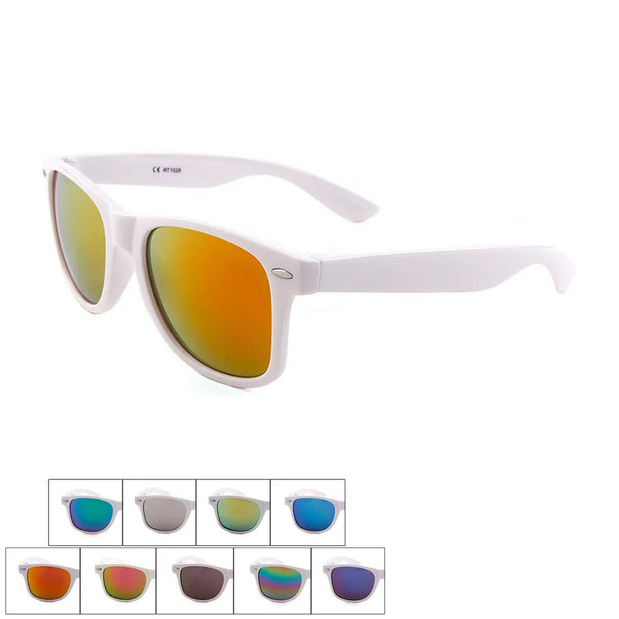 New Brand cool sunglasses New white pc frame Glasses Men Women Sun Glasses Sun Goggles Eyewear Unisex Sunglasses male female