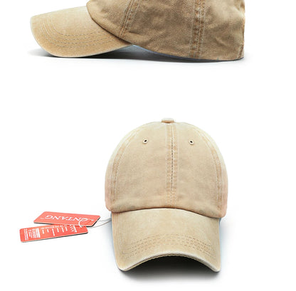 CNTANG Șapcă de baseball clasică și casual pentru bărbați, de primăvară-vară, șepci simple pentru femei, din bumbac, cu clapă rabatabilă, marcă unisex