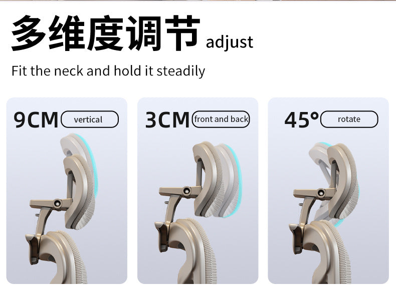 UVR Office Chair Ergonomic Design Armrests Backrest Stool Lift Adjustable Reclining Boss Chair Game Athletic Chair Furniture
