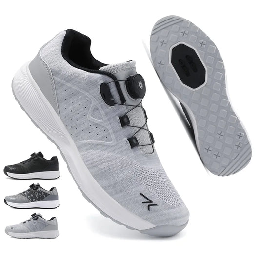 Cycling Sneaker MTB Men Sports Dirt Bike Shoes SPD Pedal Mountain Bicycle Footwear Speed Racing Man Flat Off Road Cycling Shoes