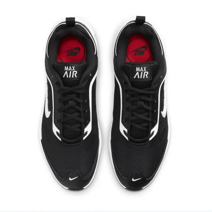 Nike Full-Length Air Cushion Shock-Absorbing Rebound Training Men's Running Shoes. New Air Max Ap Fabric and Leather Upper, Lightweight and Comfortable Fitness Sports Running Shoes. Classic Retro Black and White Versatile Cas