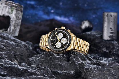 Hodinky PAGANI DESIGN Moon – luxusní quartzový chronograf pro muže, sportovní styl, safírové sklo s antireflexní úpravou, luminiscenční displej