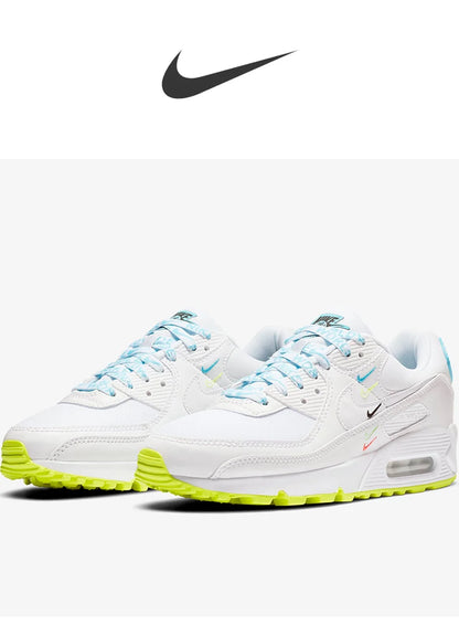 Nike original para homem e mulher AIR MAX 90 QS sapatilhas desportivas casuais de corrida de cano baixo CK7069-100