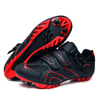 Mountain Bike Shoes Men's Cycling Shoes Quick Ratchet Buckle Compatible with SPD System Pedal for Indoor Outdoor Women MTB Shoes