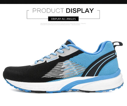 BONA New Popular Style Men's Running Mesh Weaving Upper Sport Shoes Ventilated Jogging Walking Sneakers Lace-Up