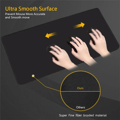 Mousepad Final Fantasy Mouse Pad Gamer Office Accessories for Big Desk Mat Gaming Keyboard Mats Xxl Large Mause Carpet 900x400mm