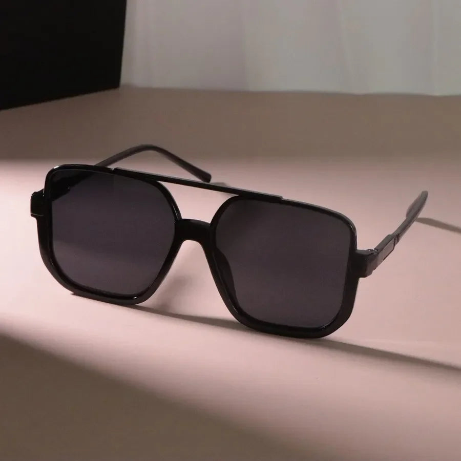 Classic Square Designer Sunglasses Women Men Big Frame Mirror Sun Glasses Female Male Outdoor Trendy Brand Oculos De Sol
