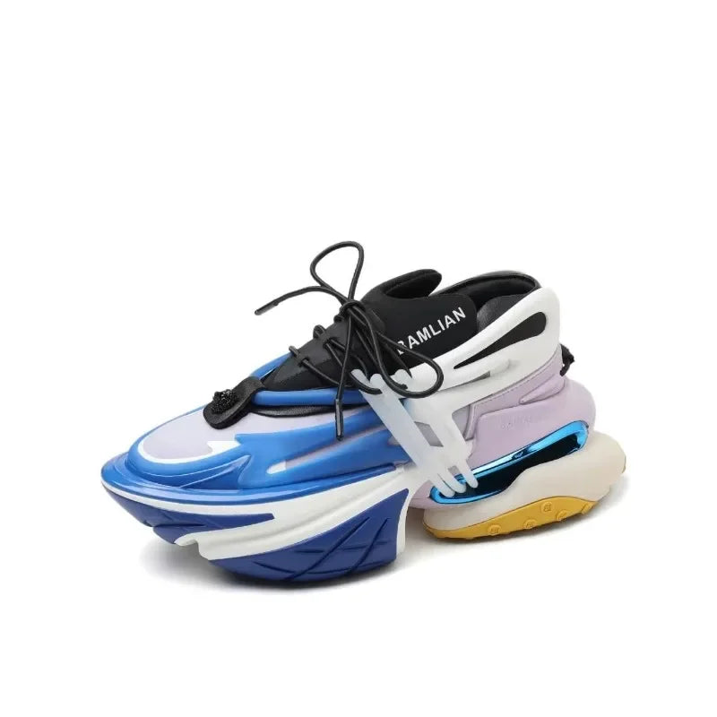 New Fashion Sport and Leisure Shoe Comfortable Wearable Walking Jogging Shoe Designer Thick Bottom Walking Shoe 36-44