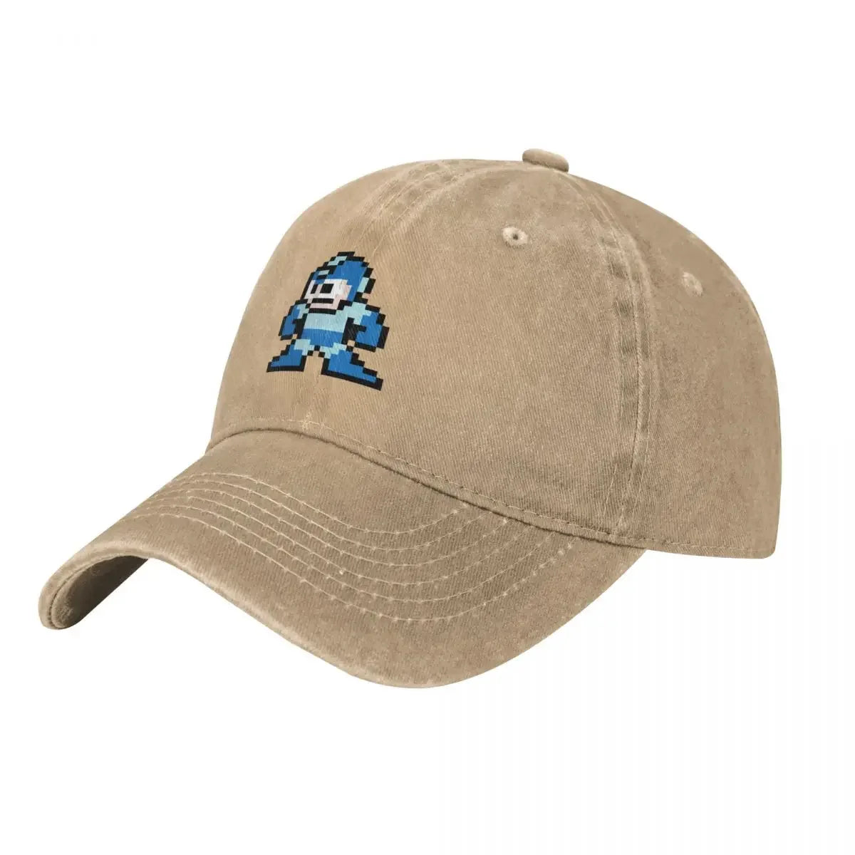 Cappellino da baseball Megaman 8 bit, nuovo, carino, vintage, di lusso, da uomo e da donna