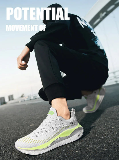 New Men's Running Shoes Athletic Casual Sports Luxury Shoes Fashion Trainer Lightweight Breathable Jogging Comfortable Walking