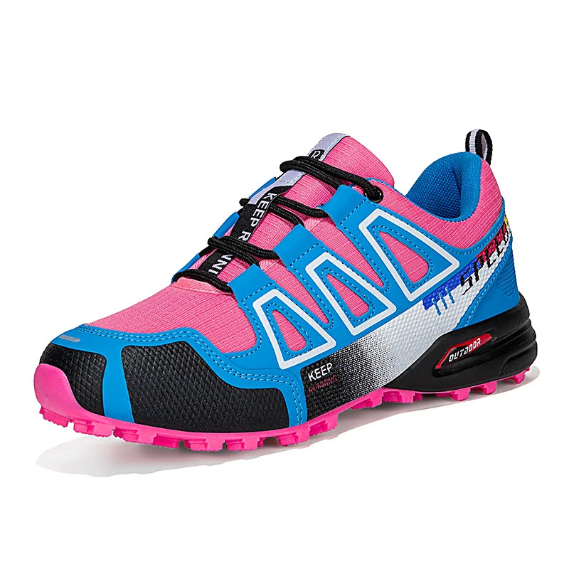 Women’s Waterproof Hiking Shoes Outdoor Sports Shoes Women’s Walking Travel Sports Shoes Bicycle Sports Shoes Running Sports Shoes