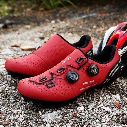 Sapatos de Ciclismo de Alta Qualidade para Homem SPD Autoencaixe Estrada Bicicleta Desporto Sapatos de Ciclismo MTB de Montanha Antiderrapantes para Mulher 36-47