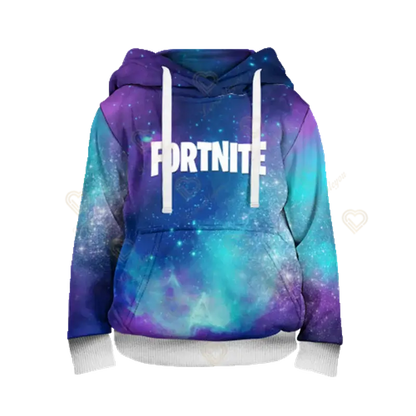 Fortnite Boys Cool Heroes Cosplay Hoodie Cartoon Sweatshirt Kid Clothes Spring Autumn Baby Coat Children Hooded Jacket